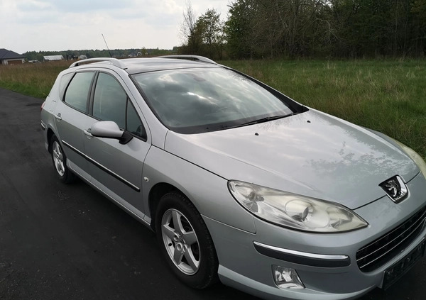 Peugeot 407 cena 10900 przebieg: 221000, rok produkcji 2006 z Ryki małe 781